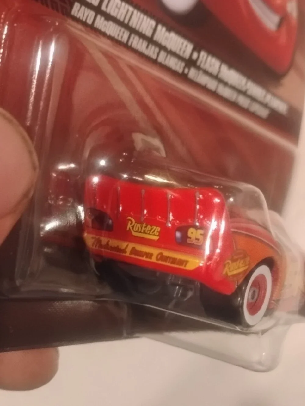 Disney Pixar Cars Lightning McQueen White Walls Tires